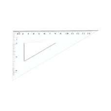 Ekierka prostokątna Tetis 14,5cm
