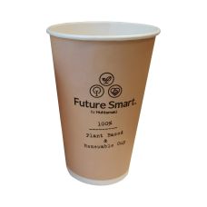 Kubek papierowy Future Smart dwuwarstwowy biały 150 ml 100 sztuk