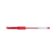 Długopis żelowy OFFICE PRODUCTS z gumowym uchwytem 0,5 mm czerwony