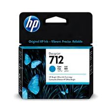 Tusz HP 712 3ED67A błękitny Cyan 29ml do drukarek wielkoformatowych