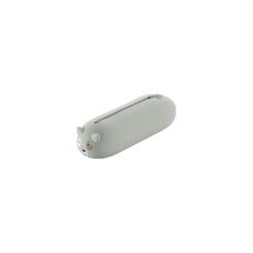 Piórnik tuba MIQUELRIUS, silikonowy soft touch, jednokomorowy 200×45×45mm, piesek, szary