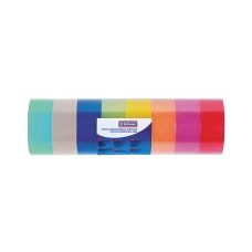 Taśma biurowa DONAU przezroczysta 18 mm x 18 m zestaw 8 sztuk