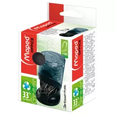 Dyspenser do spinaczy magnetyczny z 100 sztukami spinaczy