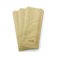 Torebka termiczna papierowa 29,2 x 12,6 cm biała 50 sztuk do cateringu i gastronomii