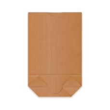 Torebka papierowa krzyżowa 5 kg 28+11 x 45 cm brązowa 500 sztuk