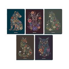 Zeszyt A5 32 kartki linia z marginesem FLORIMALS