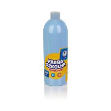 Farba Plakatowa Szkolna 1000ml Błękitna ASTRA