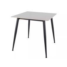 Stół ceramiczny 80x80 biały czarny rozkładany Rion Signal