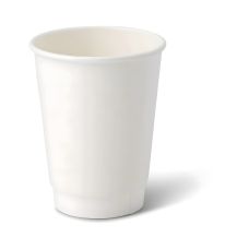 Kubek papierowy dwuściankowy biały dyspersja 350 ml śr. 90 mm 25 szt.