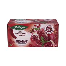 Herbata owocowa Herbapol Herbaciany Ogród, 20 torebek, smak granat