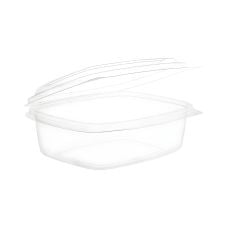 Pojemnik jednorazowy PLA z pokrywką przezroczystą 350 ml 14,2 x 12,4 x 5,5 cm 50 sztuk