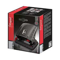 Dziurkacz metalowy Advanced 35 kartek grafitowy metaliczny