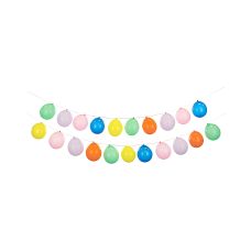 Girlanda Balonowa 3w1 Mix Kolorów Zestaw 20 Balonów i Wstążka