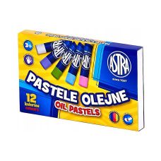Pastele olejne Astra zestaw 12 kolorów