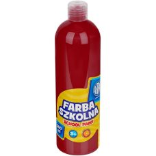 Farba plakatowa szkolna Astra ciemnoczerwona 500 ml