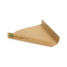 Tacka papierowa na pizzę PURE bez wzoru 18,3 x 17 x 2,5 cm 80 sztuk
