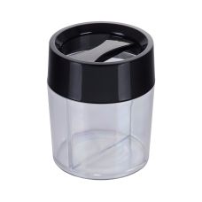 Pojemnik magnetyczny na spinacze OFFICE PRODUCTS okrągły przezroczysty pusty do biura