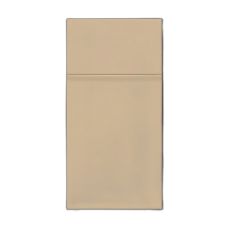 Kieszonki na sztućce airlaid beige 25 szt.