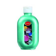 Farba plakatowa KEYROAD metaliczna zielona 300ml butelka