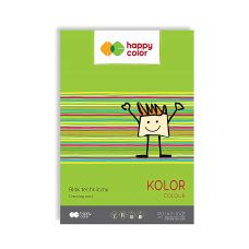 Blok techniczny A3 170g 10 arkuszy kolory HAPPY COLOR