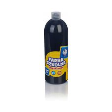 Farba Plakatowa Szkolna 1000ml Czarna ASTRA