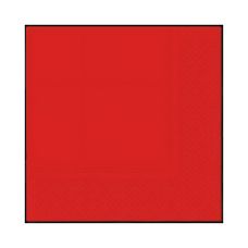 Serwetki 3-warstwowe chilli red 33x33cm 20 szt.