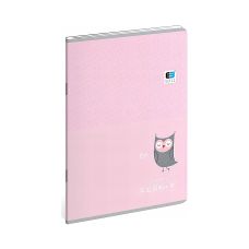 Zeszyt A5 32 kartki linia B&B Kids Pastel INTERDRUK