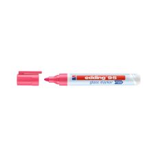 Marker do powierzchni szklalnych Edding E-95, końcówka 1,5-3 mm, różowy
