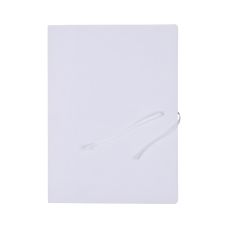 Teczka wiązana OFFICE PRODUCTS Budget Pro A4 kartonowa biała 250gsm 3-skrzydłowa