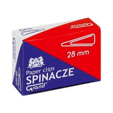 Spinacze biurowe trójkątne T28 Grand  28mm 10x100 sztuk