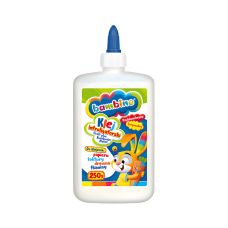 Klej introligatorski szkolny 250g display 6 sztuk - przybory biurowe do szkoły