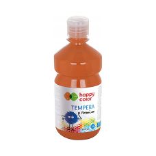 Farba Tempera Premium Happy Color brązowa 500ml