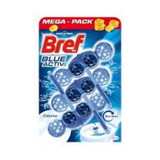Zawieszka do WC Bref Color Active kulki barwiące chlorine 3x50g