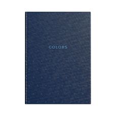 Zeszyt Brulion A4 96 kartek w kratkę z marginesem COLORS niebieski