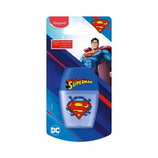 Temperówka Shaker Superman Plastikowa z Pojemnikiem 1 Otwór