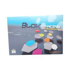 Blok Techniczny A3 20 arkuszy Kolorowy EXCELLENT POLIGRAF