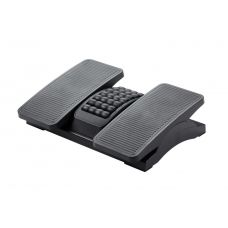 Podnóżek Q-Connect, 430X320Mm, Z Oddzielnymi Platformami Na Nogi, Masażer, Czarny