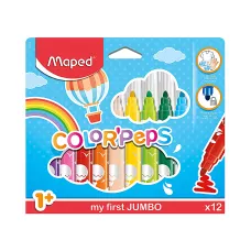 Flamastry Jumbo Colorpeps Early Age 12 sztuk w etui