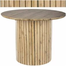 Okrągły stół 100 cm dąb artisan Socrates Signal