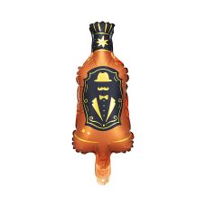 Balon Foliowy Butelka Whisky do Girland 27x12 cm