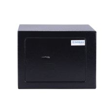 Sejf Manualny Donau Tech, 230X170X170 Mm, Czarny