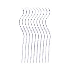 Świeczki spiralne na tort PARTY GO srebrne 14 cm 10 sztuk