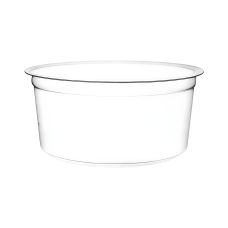 Pojemnik PLA okrągły przezroczysty 350 ml średnica 120 mm opakowanie 50 sztuk