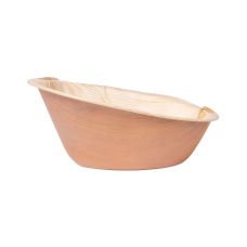 Miseczka z liści palmowych jednorazowa 160 ml 14 x 10 x 6,4 cm 25 sztuk