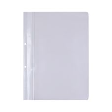 Skróśnik OFFICE PRODUCTS na A4 z 2 otworami 100/170 mikronów biały wpinany