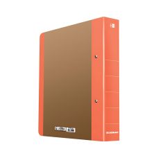 Segregator ringowy DONAU Life A4 dwurzędowy 50mm pomarańczowy