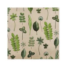 Serwetki papierowe 3-warstwowe Botanical 1/4 składane 33 x 33 cm 20 sztuk