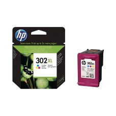 Tusz HP 302XL F6U67AE kolorowy zwiększona wydajność 8ml do 330 stron