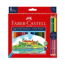 Kredki ołówkowe FABER-CASTELL Zamek 27szt. 30 kolorów edycja limitowana