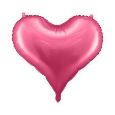 Balon foliowy Serce 75x64,5 cm różowy satynowy